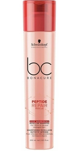 Schwarzkopf Bc Bonacure Peptide Repair Shampoo Nutritivo 