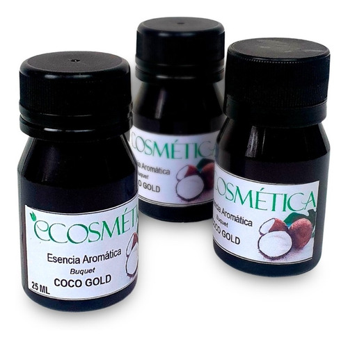 Esencia Aromática Jabones-velas Fragancia Coco Gold X 25 Ml