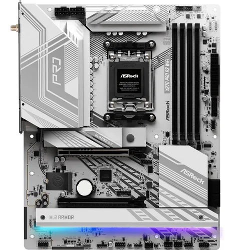 Board Asrock Amd X870 Pro Rs Wifi Am5 Atx