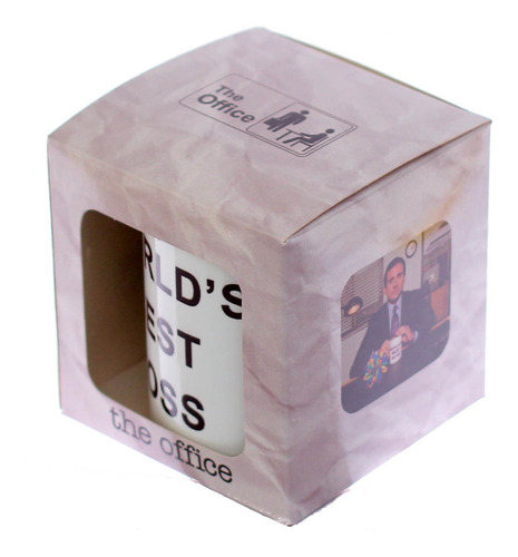 Taza The Office World's Best Boss Michael Scott Cerámica