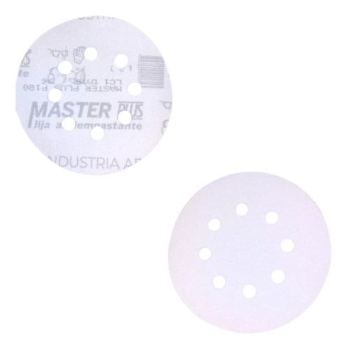 Lija C/velcro Lijadora Rotoorbital 127mm G280 Doble A X10uni