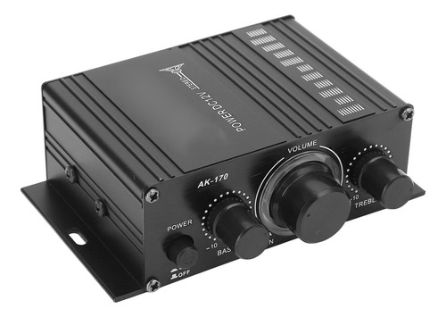 Amplificador De Potencia Mp3 De 12 V, Mini Distorsión Y Soni