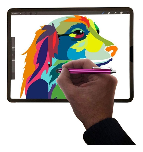 Imagen 1 de 6 de Lapiz Tactil Para iPad Tablet Pantalla Capacitiva Dibujo