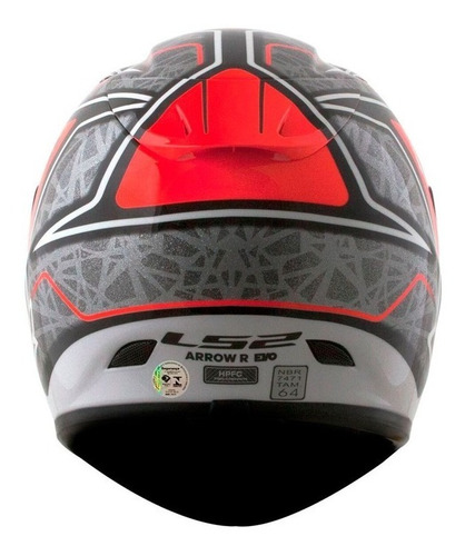 Capacete Ls2 Ff323 Arrow R Hector Barbera Cnz/verm S2r