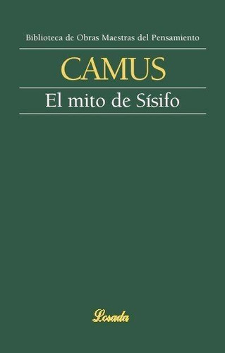 Libro: Mito De Sisifo. Camus, Albert. Losada