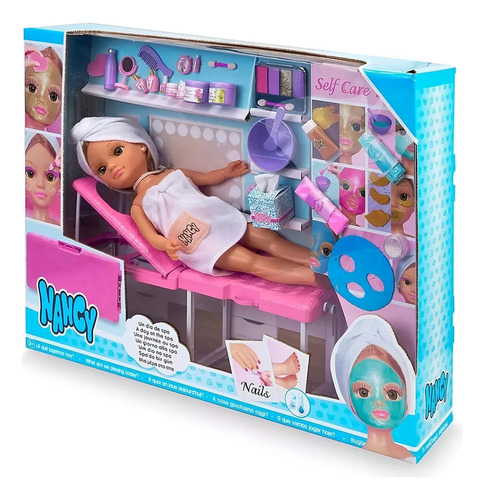 Muñeca Nancy Un Dia De Spa Incluye Accesorios 41 Cm Famosa