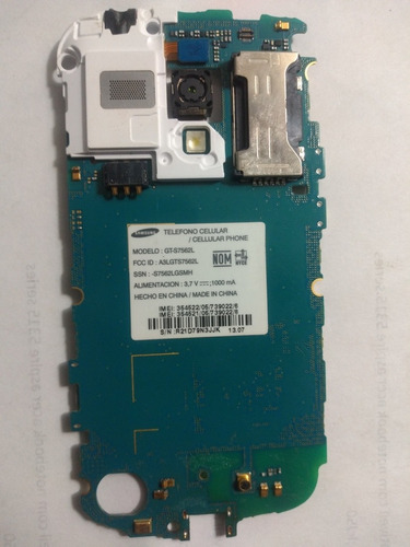 Samsung Galaxy S Duos S7562lCom Defeito