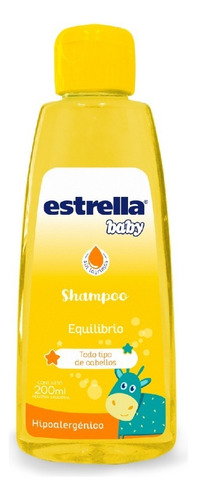 Shampoo Hipoalergenico Equilibio Estrella Baby X 200ml