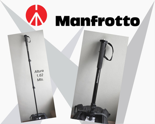 Monopodio Profesional Manfrotto Usado. Perfecto, Impecable.