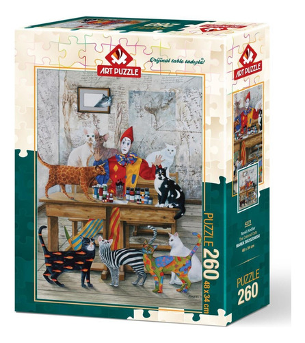 Gatos De Colores Rompecabezas 260 Piezas Art Puzzle 4271