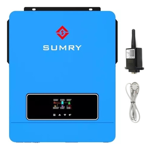 Inversor Híbrido 10.2kw Com E Sem Bateria Off+ongrid 48/220v