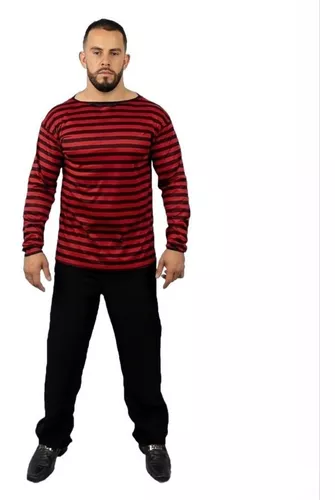 Fantasia Freddy Krueger Kit Completo Adulto Masculino Cosplay Halloween  Filme Hora Do Pesadelo Terror Festa - Fest Island - Fantasia - Magazine  Luiza