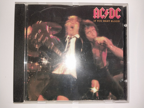 Ac/dc Cd If You Want Blood You've Got It Importado Remaster