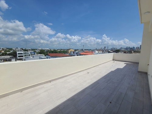 Imagen 6 de 21 de En Venta Maravilloso Penthouse Con Terraza Privada De Oportunidad Nuevo A Estrenar