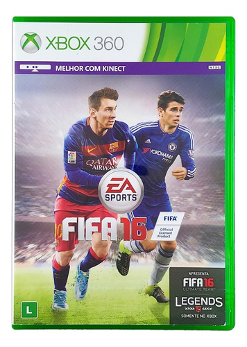 Fifa 16 Original Xbox 360 Mídia Física