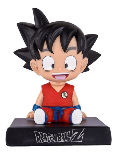 Figura Goku Dragon Ball  Porta Celular Y Cabeza Agitadora 