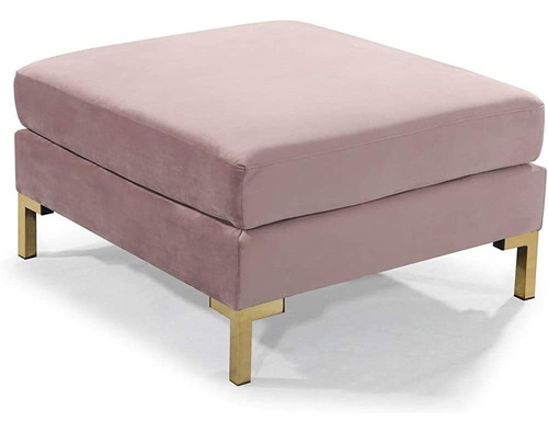 Icónico Hogar Girardi Modular Chaise Ottoman Mesa De Centro