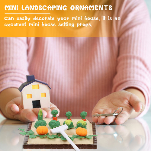 1 Juego De Minidecoración De Casa Para Niños, Casa De Juegos