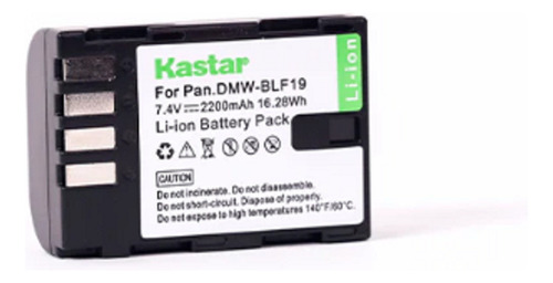 Batería Kastar Blf-19 Para Panasonic Dmc-gh3 Dmc-gh4 Dmc-gh5