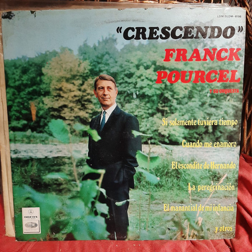 Vinilo Franck Pourcel Y Su Orquesta Crescendo O2