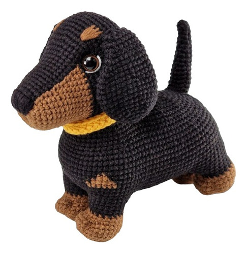 Patron Amigurumi Perro Salchicha Cachorro Loki En Español