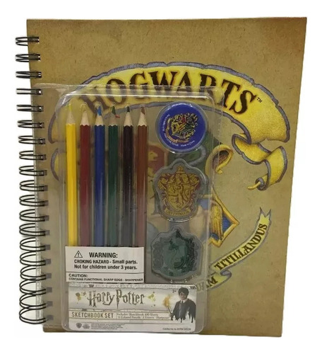  Harry Potter libretas 0089 100 hojas  blanca 9 materias unidad x 1 26cm x 20cm escudo hogwarts