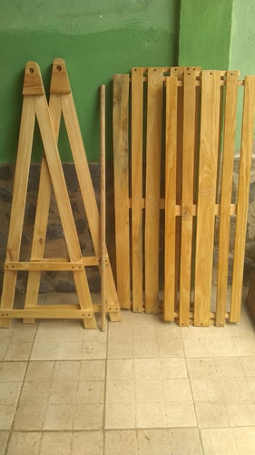 Perchero Desarmable Para Ropa En Madera Tipo Rack