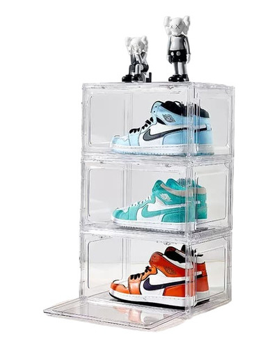 Caja Para Zapatillas Apilable Transparente Sneaker Box 500