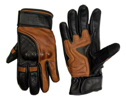 Guantes Brooklyn Moto Groom Con Protección En Nudillos