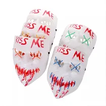 Comprar Máscara Halloween Led Kiss Me Sangre Venta Colores Aleatorio