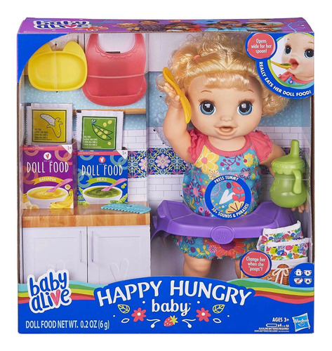 Baby Alive Happy Hangry - Entrega Inmediata!