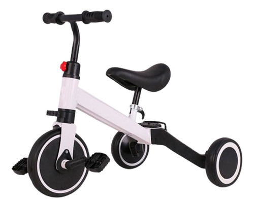 Bicicleta De Equilibrio Infantil 3 En 1 Con Pedales(blanco)
