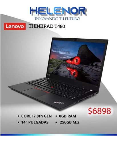 Lenovo Thinkpad T480 (Usado)
