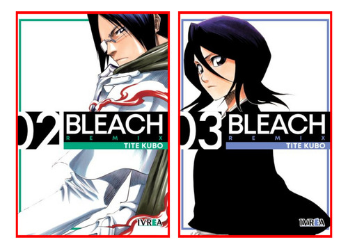 Combo Bleach Remix 2 A 3 - Manga - Ivrea
