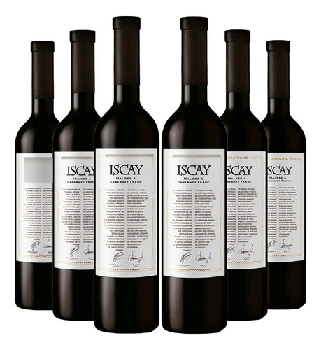 Vino Trapiche Iscay Malb-cab.franc Caja X6