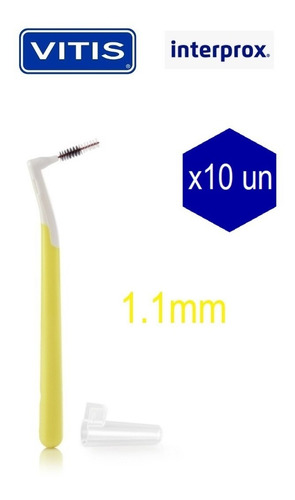 Cepillo Interprox Plus Mini 1.1mm X 10 Unidades