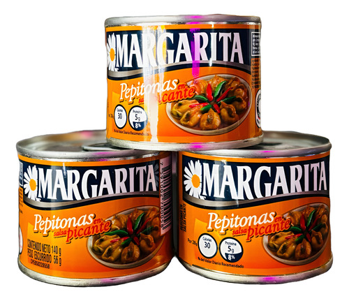 Pepitona Picante Margarita - Sabor Venezolano En Lata