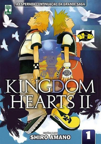 Kingdom Hearts, De Shiro Amano. Editora Abril Em Português, 2014