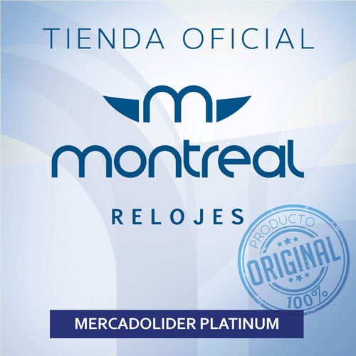 Reloj Montreal Mujer Ml744 Malla De Acero Inoxidable
