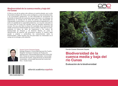 Libro: Biodiversidad De La Cuenca Media Y Baja Del Río Cunas
