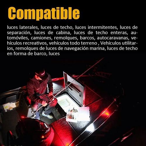30 Luces De Posición Laterales Led Para Camión De Remolque A