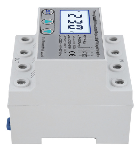 Protector De Voltaje Multifuncional Lcd Trifásico Ajustable