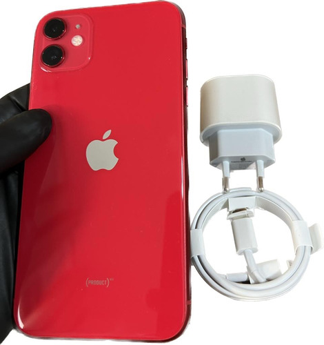 iPhone 11 64gb Red Vermelho Original 10x Sem Juros + Brinde