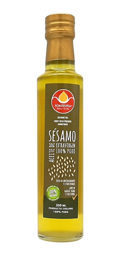 Aceite De Sésamo 250ml Fontevita