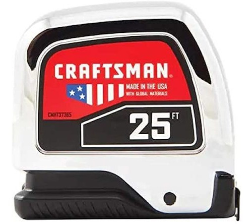 Craftsman Cinta Métrica, 25 Pies (cmht37365s)