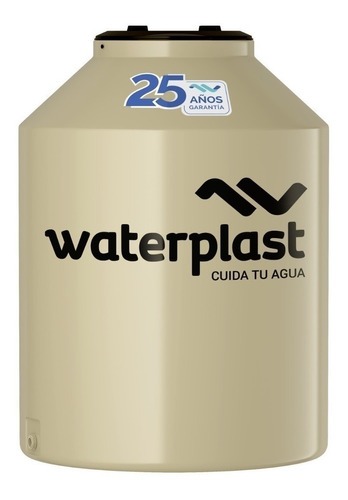 Tanque de agua Waterplast Vertical Tricapa polietileno 2000L de 160 cm x 145 cm