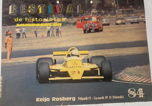 Automovilismo Keijo Rosberg 1980 Clipping N° 84  Mv