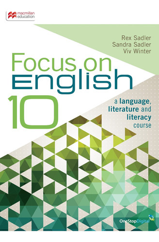 Focus On English 10 - Student's Book + E-book, De Sadler, Rex. Editorial Macmillan, Tapa Blanda En Inglés Internacional, 2018