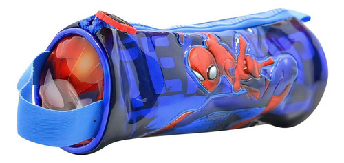 Cartuchera Escolar Tubo Spiderman Marvel