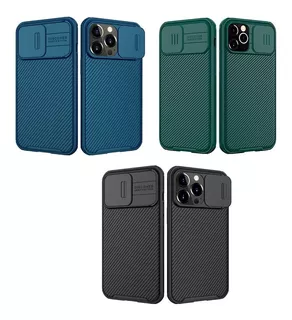 Case Funda Cover Con Protector Camara iPhone 13 Pro Nillkin